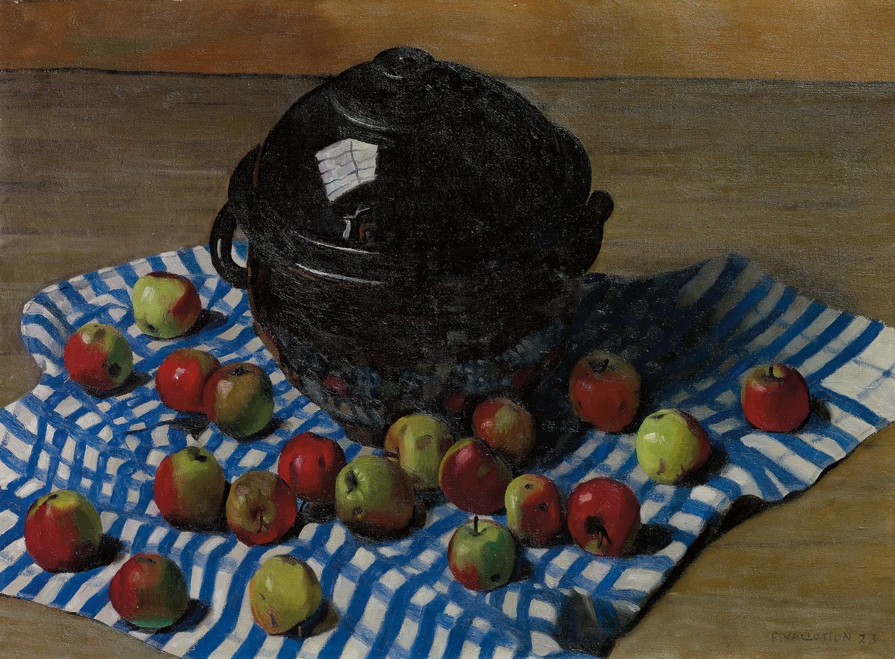 The Black Soupiere, 1923 av Felix Edouard Vallotton