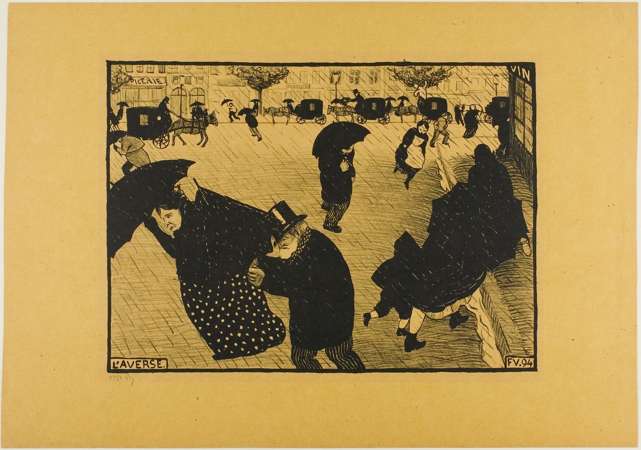Dusjen av Felix Edouard Vallotton