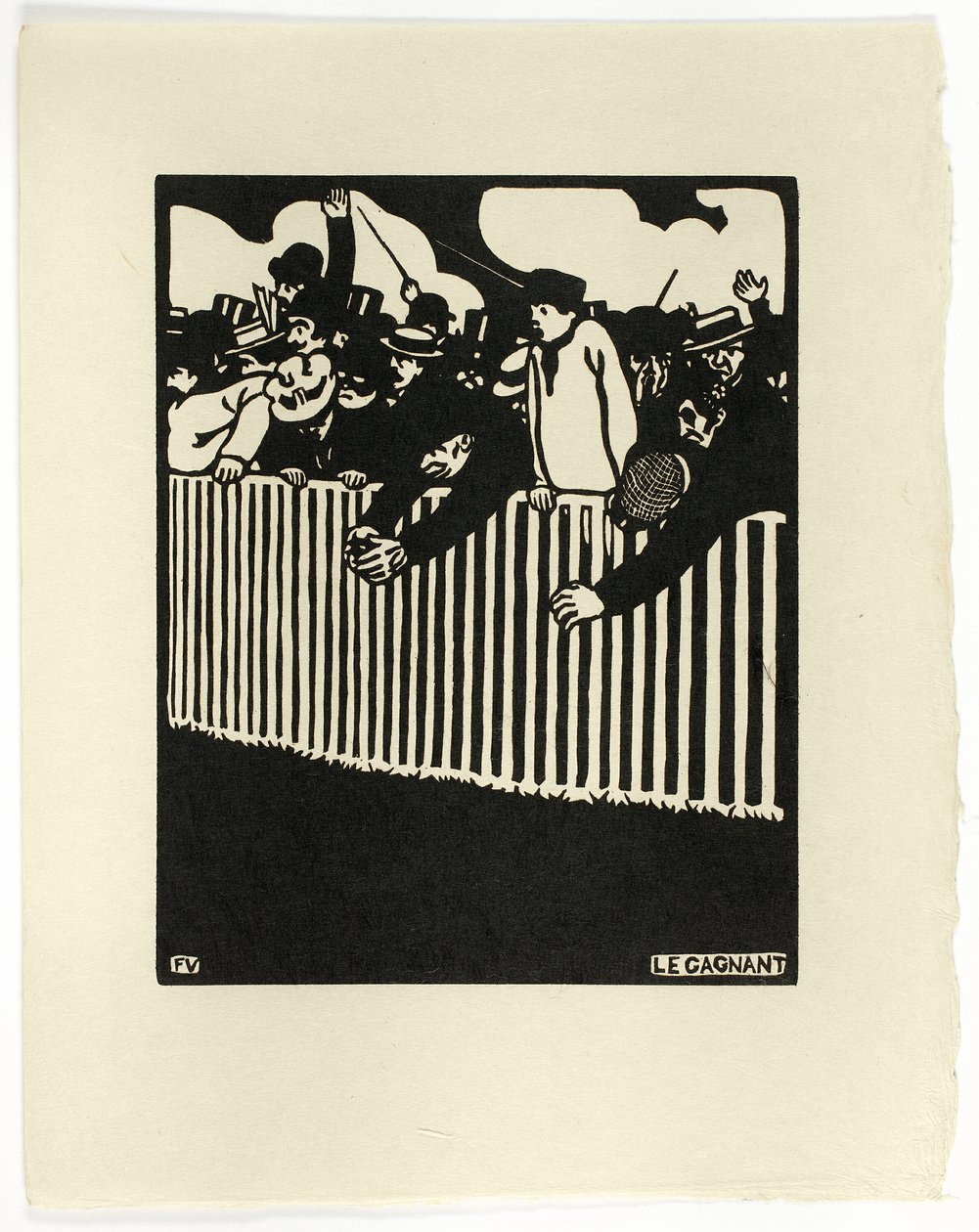 Vinneren av Felix Edouard Vallotton