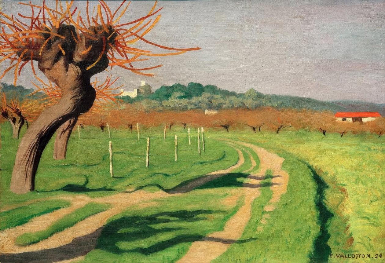 Cagne-dalen av Felix Edouard Vallotton