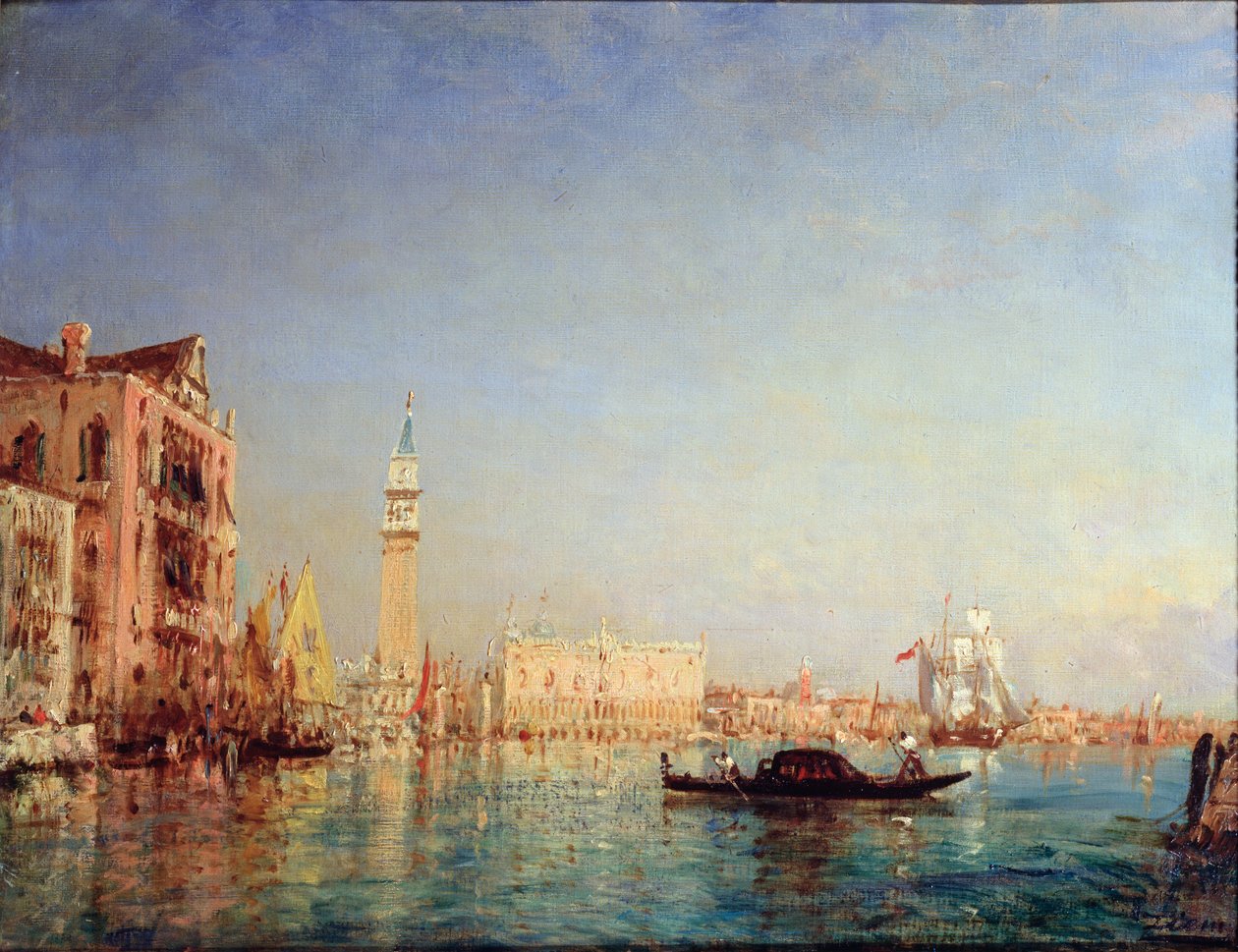 Venezia, 1800-tallet av Félix Ziem