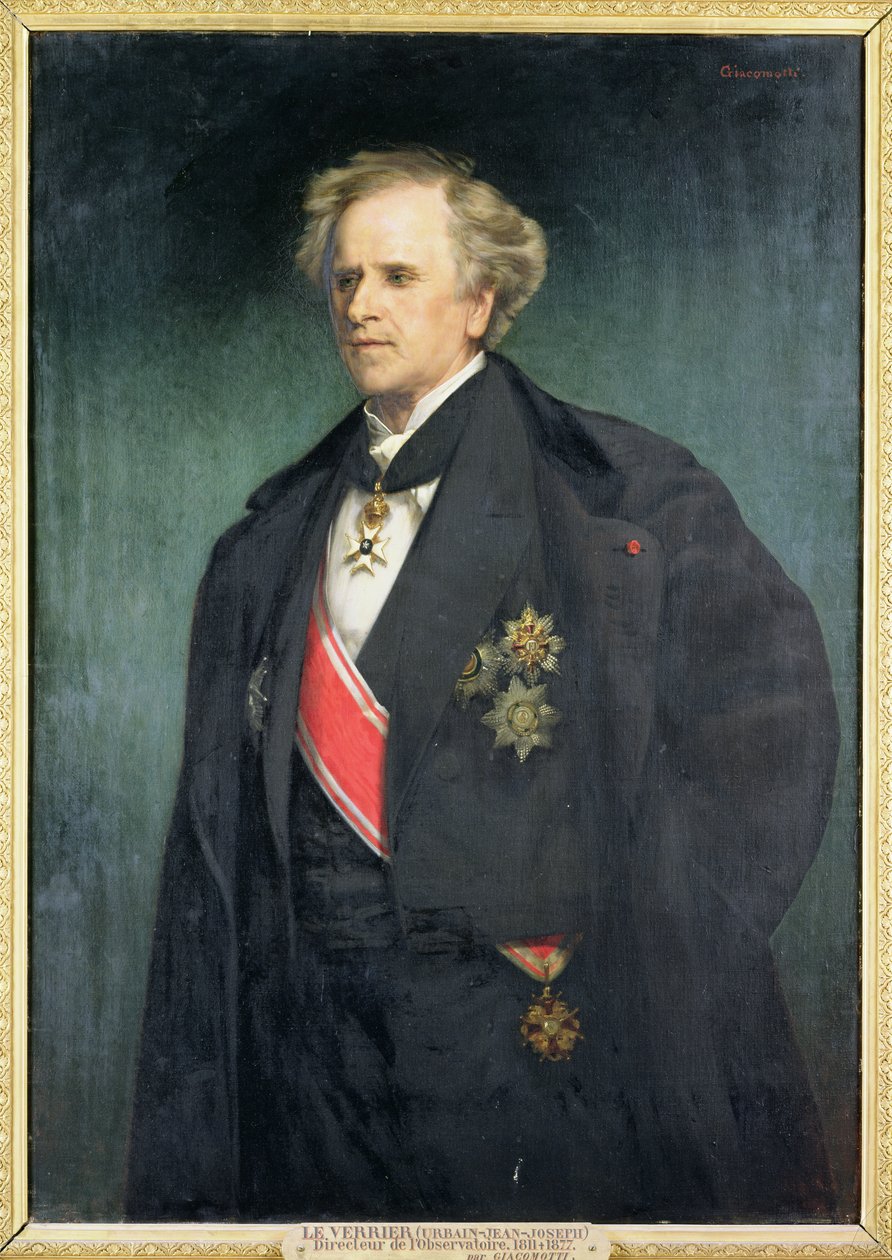 Urban Le Verrier (1811–77) av Felix Henri Giacomotti