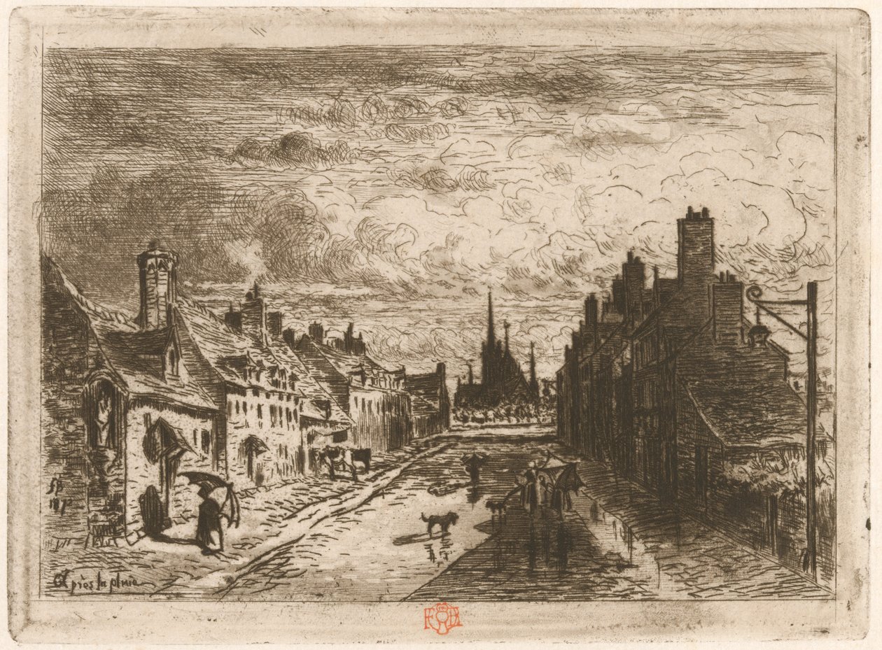 Après la pluie After the Rain, 1873 or 1874 reworked 1877.    1177436   no       norwegian Successfully Translated  Original: The Castle Above the Meadows Translat: The Castle Above the Meadows 1250790 no norwegian Successfully Translated Original: Landsca av Felix Hilaire Buhot