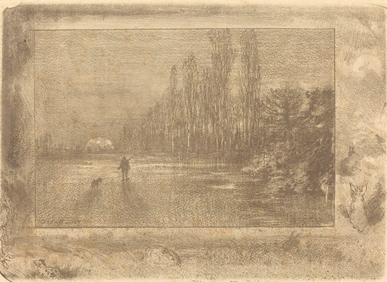 Den lille jegeren Lille jegeren, 1892. av Felix Hilaire Buhot