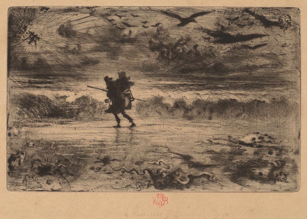 Marinemaleren av Felix Hilaire Buhot