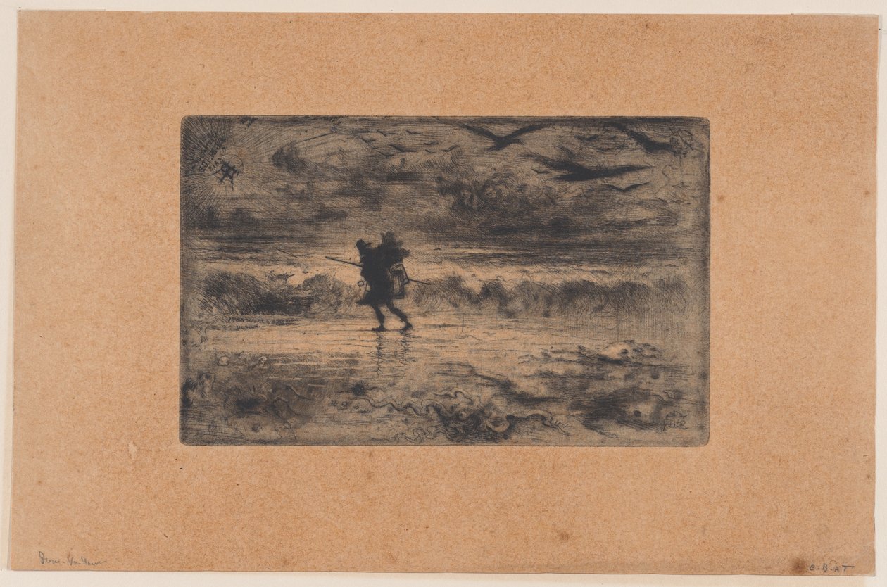 The Seascape Painter The Seascape Painter, 1860-98. av Felix Hilaire Buhot