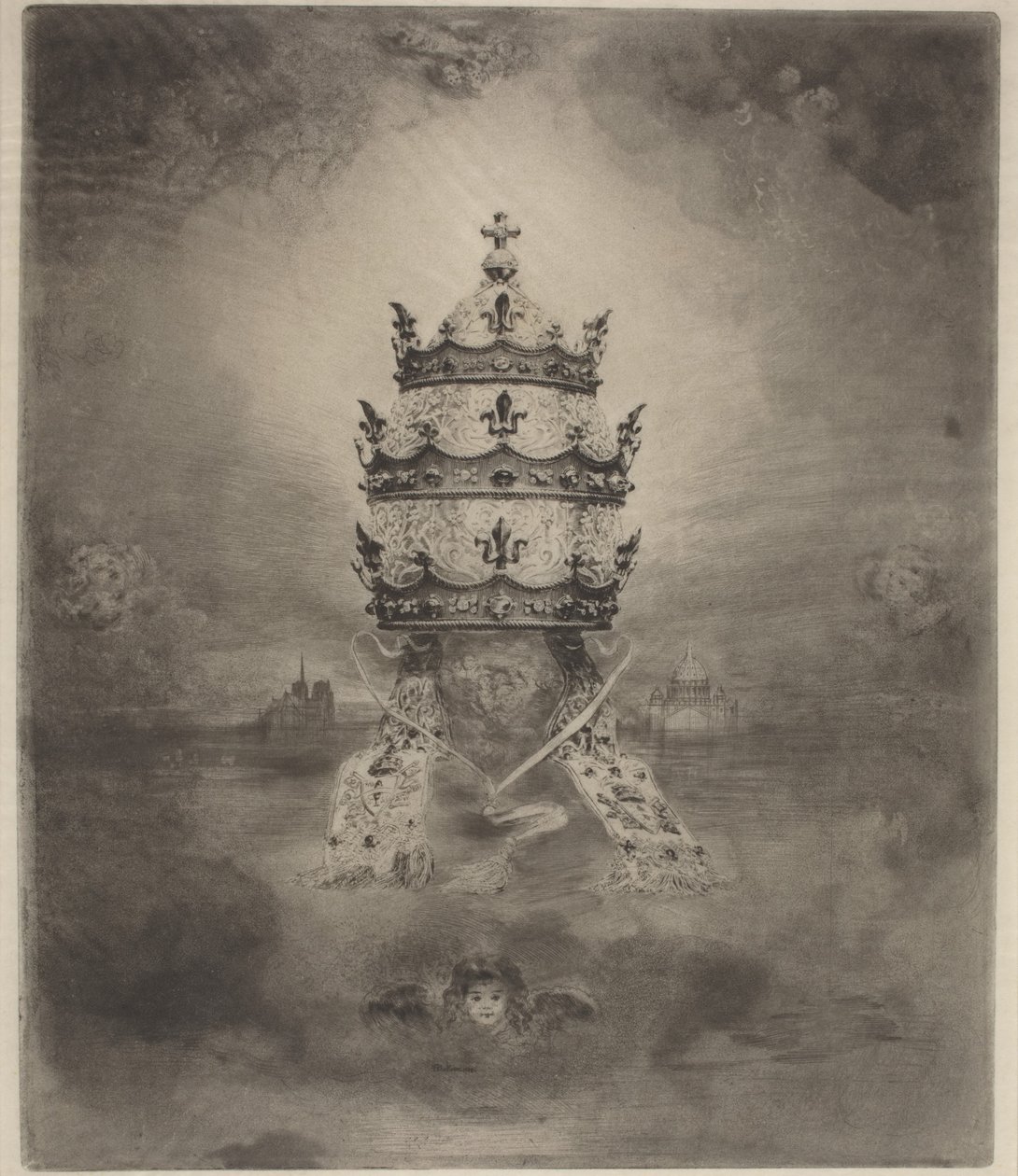 Tiaraen av Felix Hilaire Buhot