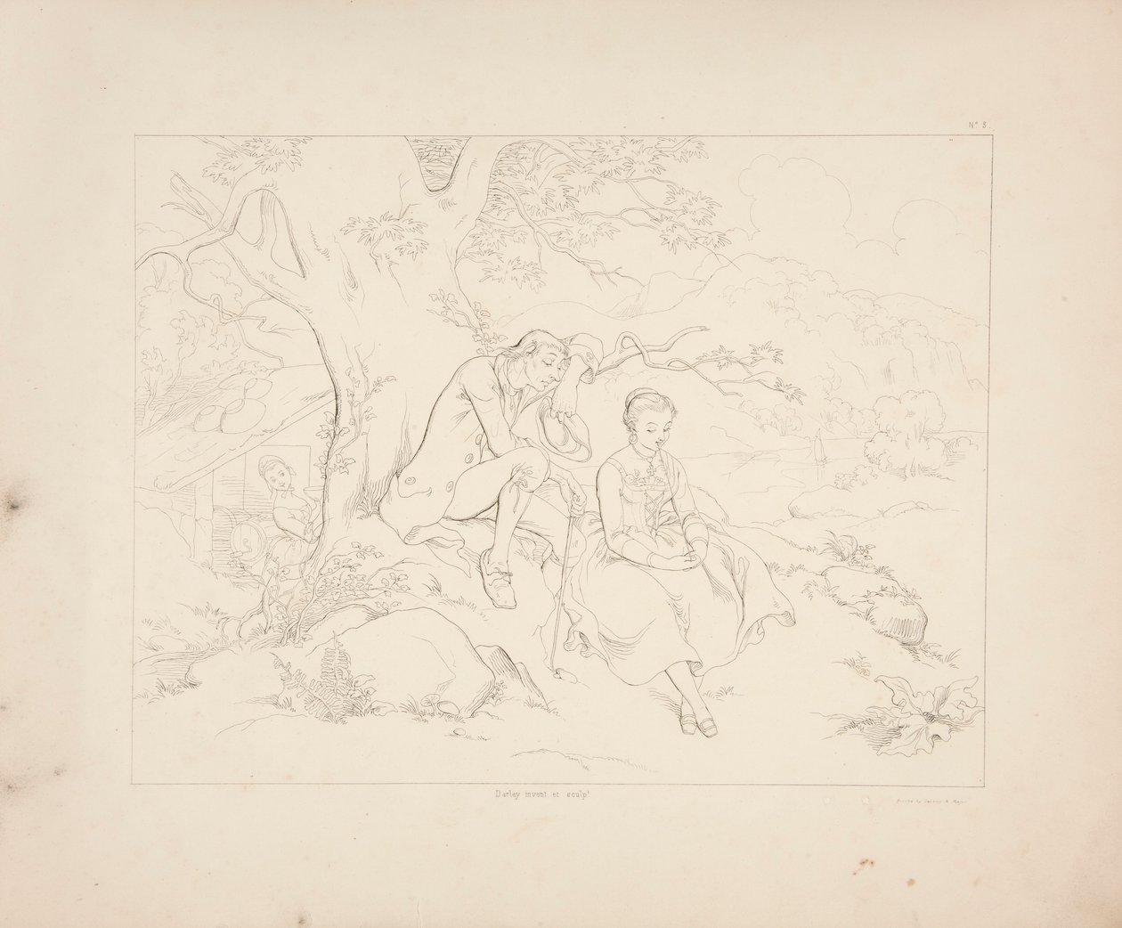 Legend of Sleepy Hollow, ark 3 av 6 av Felix O. C. Darley