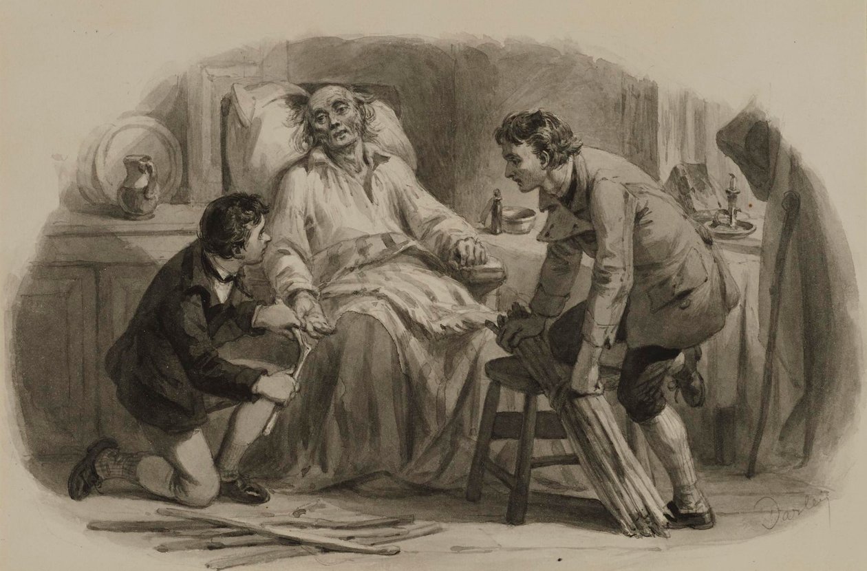 Lignelsen om pinnene av Felix Octavius Carr Darley