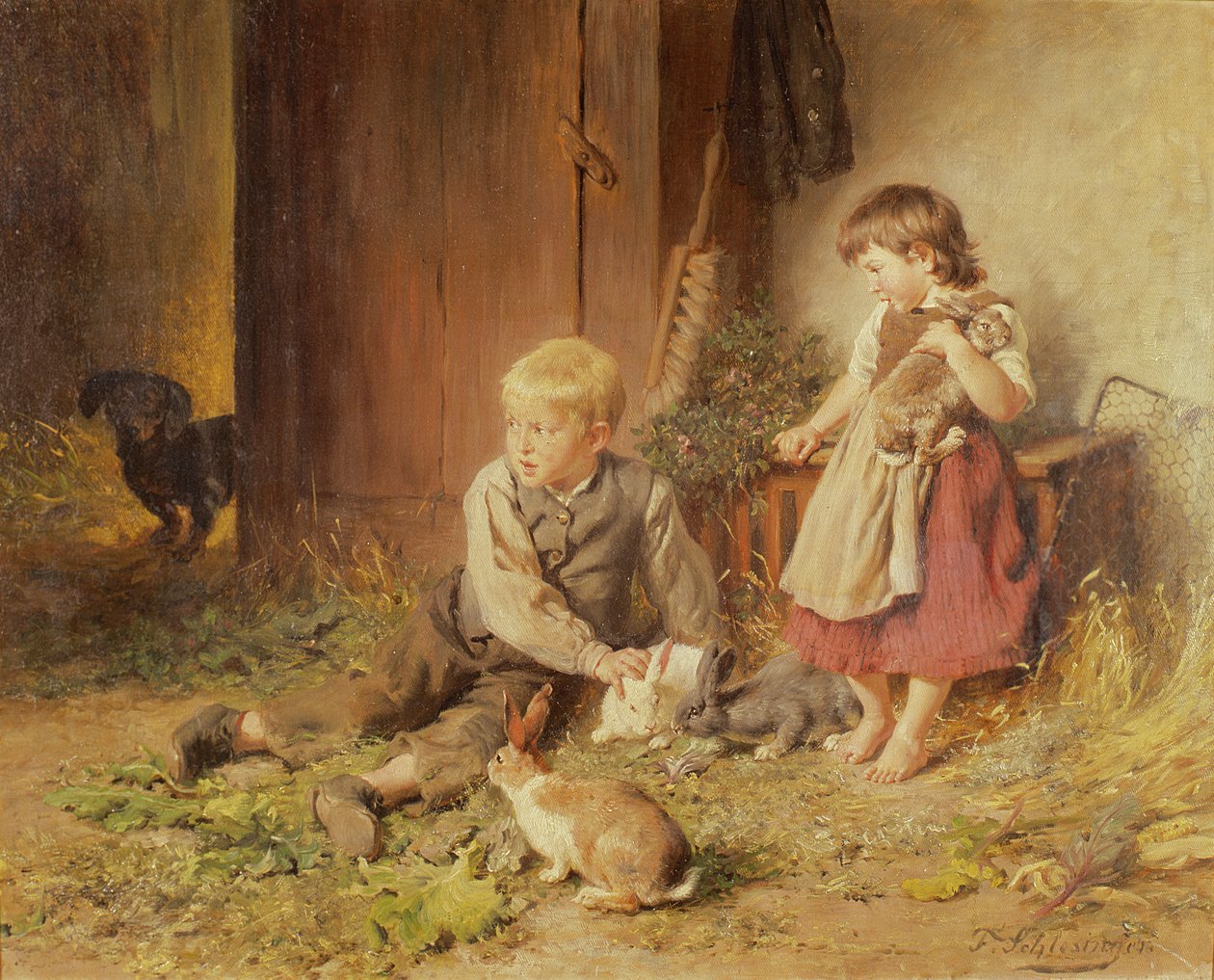 Beskytter kaninene av Felix Schlesinger