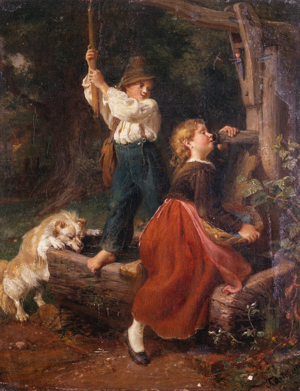 Vannpumpen av Felix Schlesinger