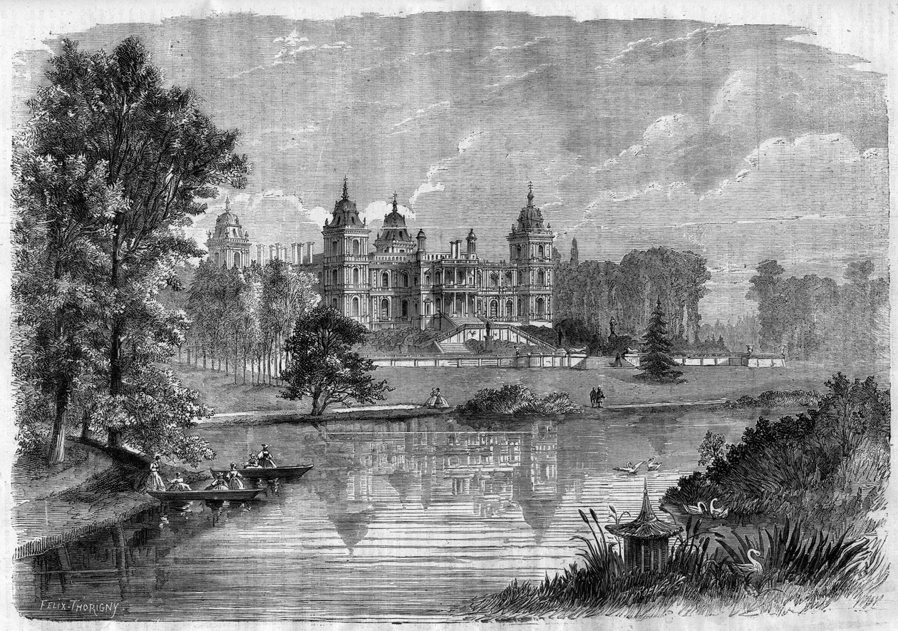 Ferrieres-en-Brie (Ferrieres en Brie) (Seine-et-Marne), tidligere eiendom til Rothschild-familien av Felix Thorigny