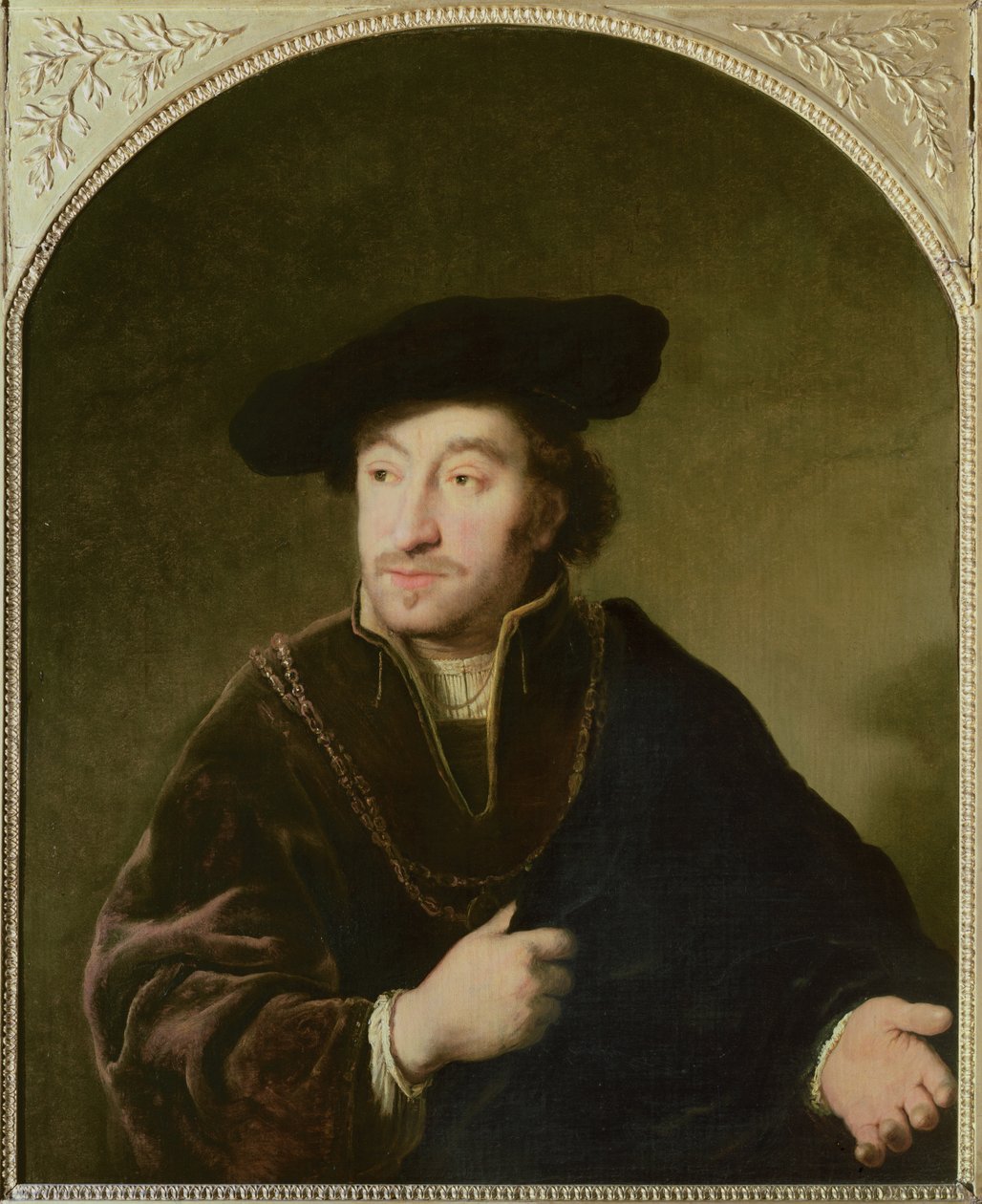Portrett av en gentleman av Ferdinand Bol
