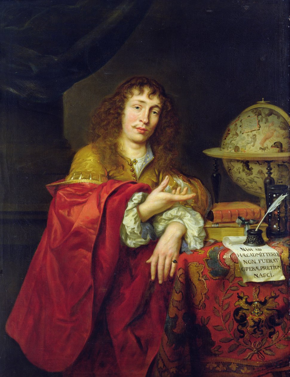 Portrett av en ung lærd av Kerckring-familien av Ferdinand Bol