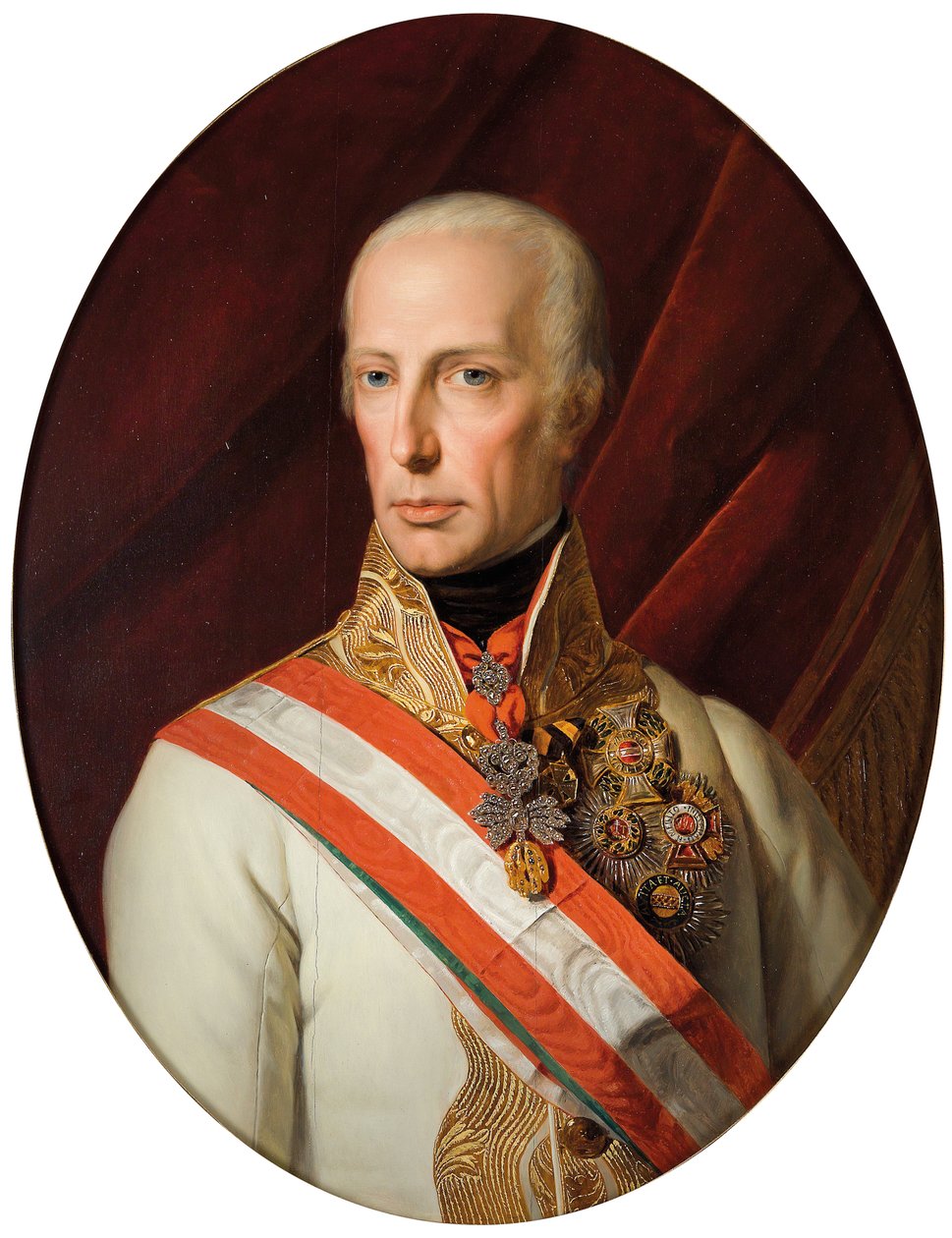 Keiser Franz I av Østerrike av Ferdinand Georg Waldmuller