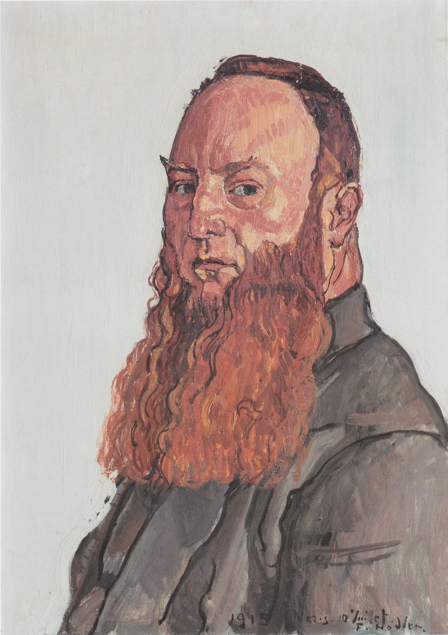 Portrett av James Vibert av Ferdinand Hodler