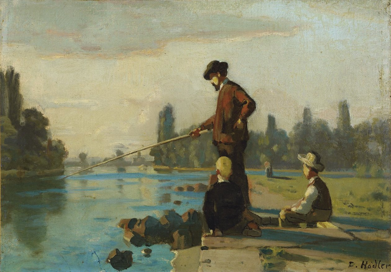 Fiskeren av Ferdinand Hodler