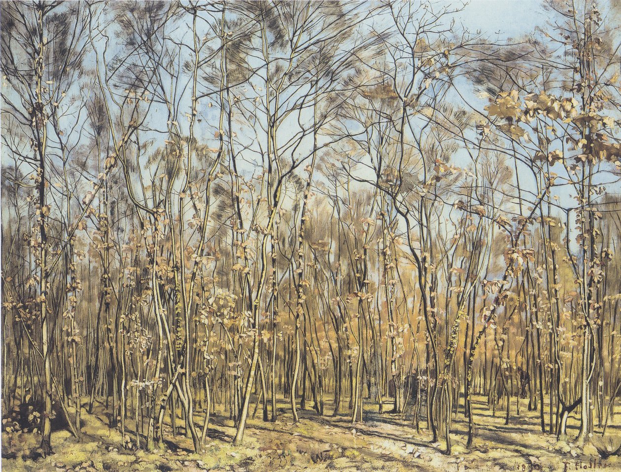 Bøkeskogen av Ferdinand Hodler
