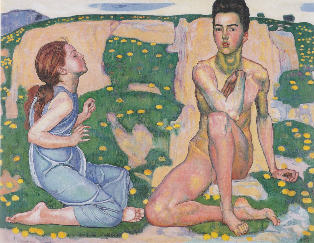 Våren av Ferdinand Hodler