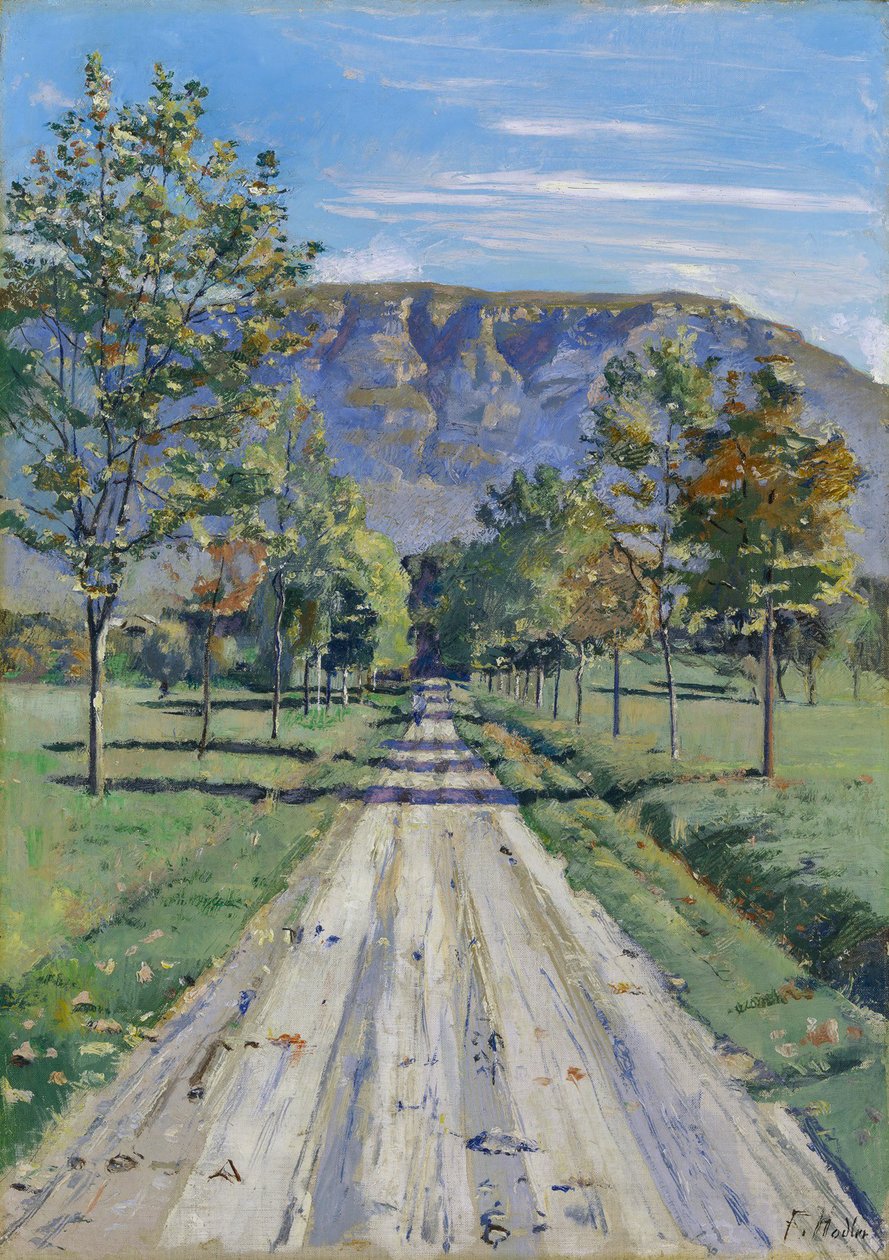 Veien til Evordes av Ferdinand Hodler