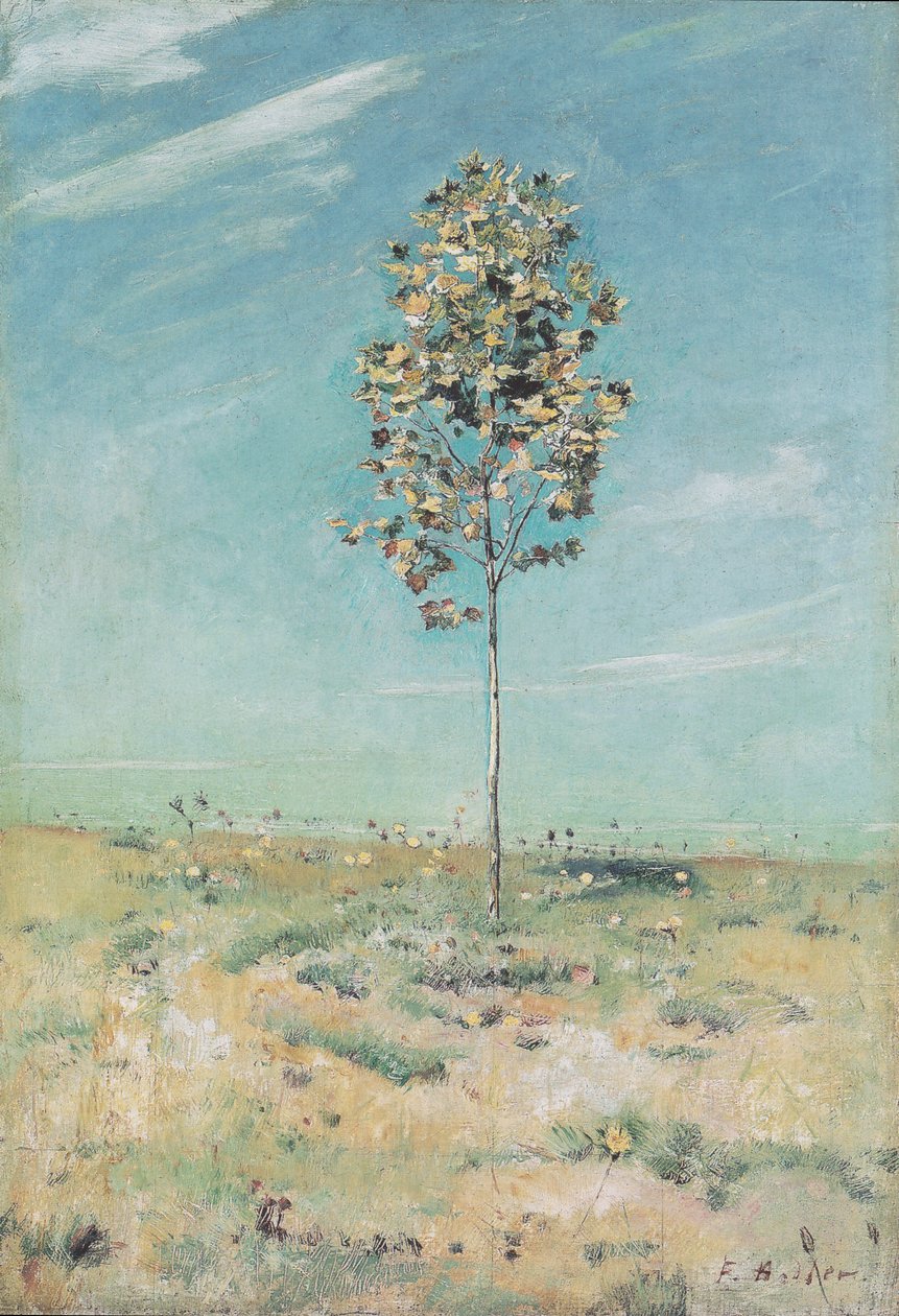 Det lille platantreet av Ferdinand Hodler