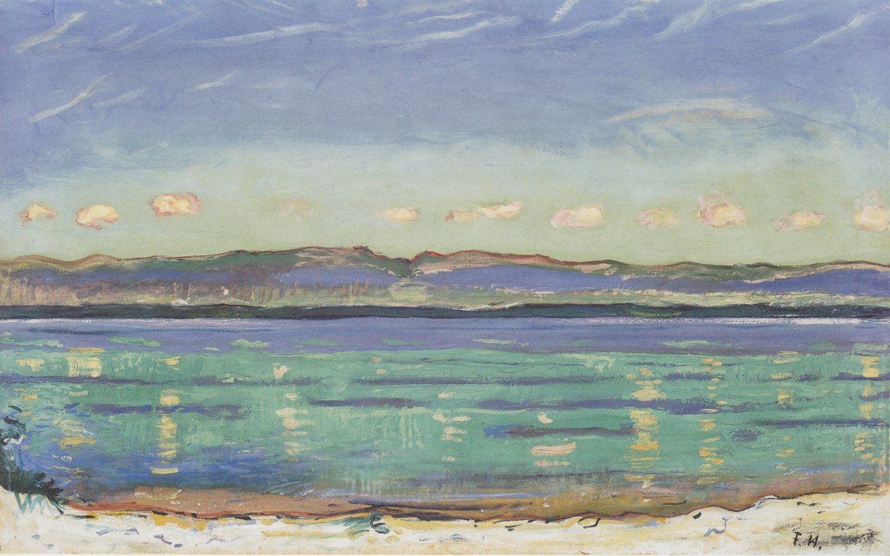 Naturskjønn rytme av former av Ferdinand Hodler