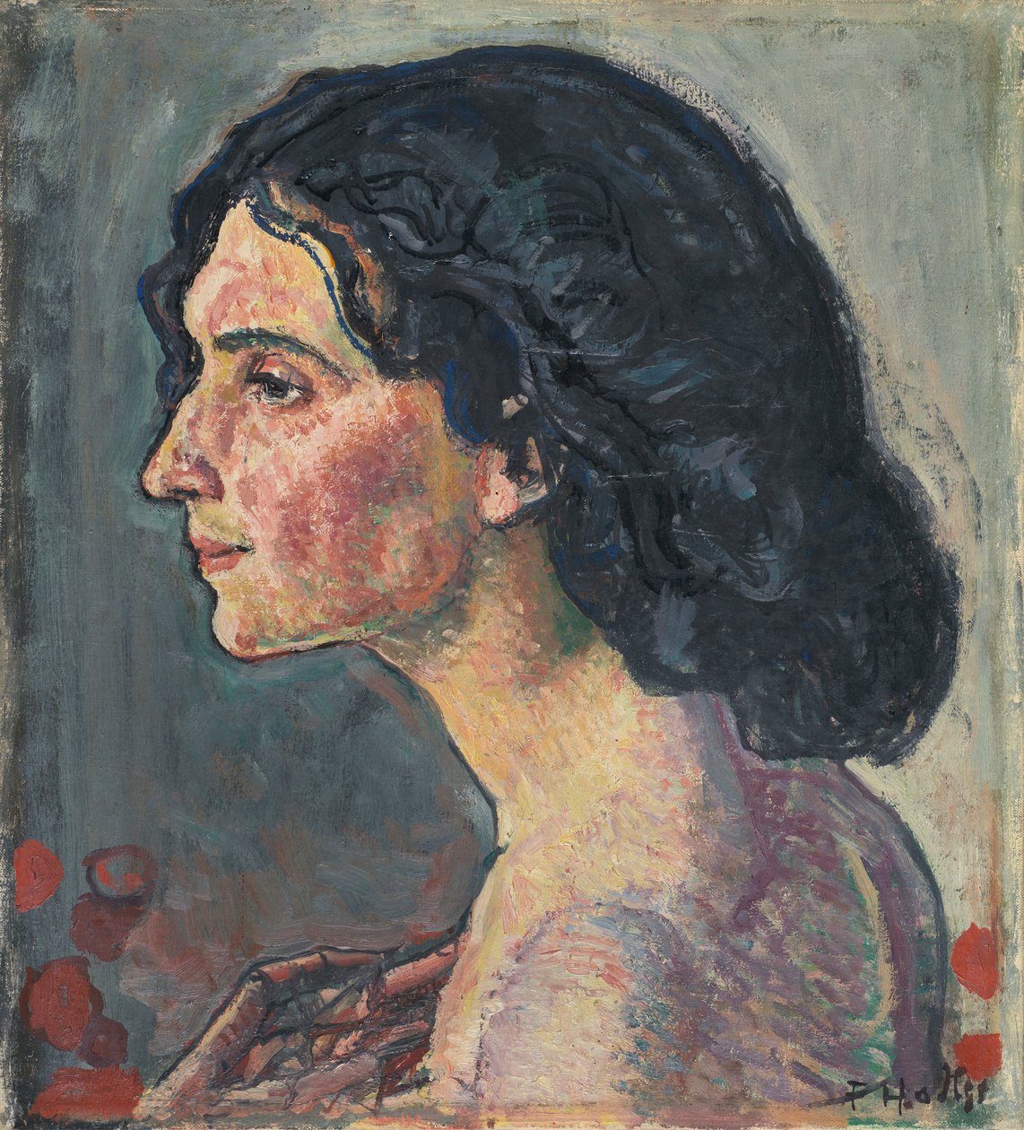 Portrett av Giulia Leonardi av Ferdinand Hodler