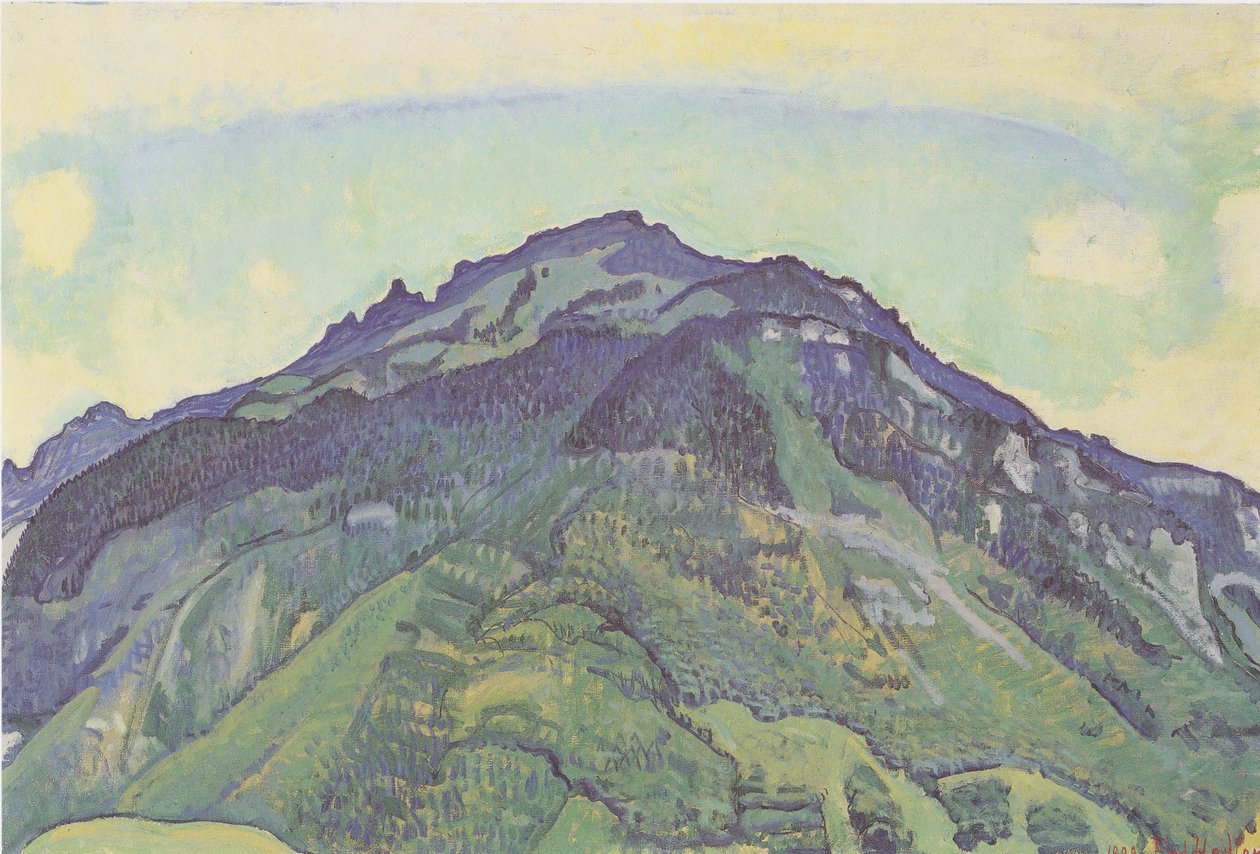 Schynige Platte av Ferdinand Hodler