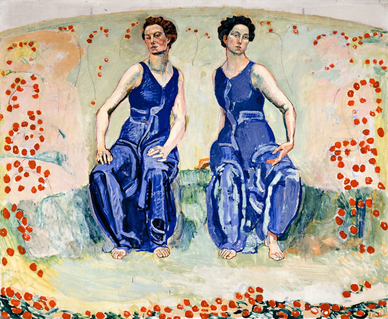 Den hellige timen av Ferdinand Hodler