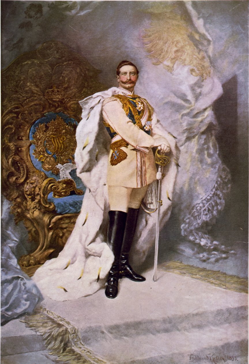 Wilhelm II, 1893 av Ferdinand Keller