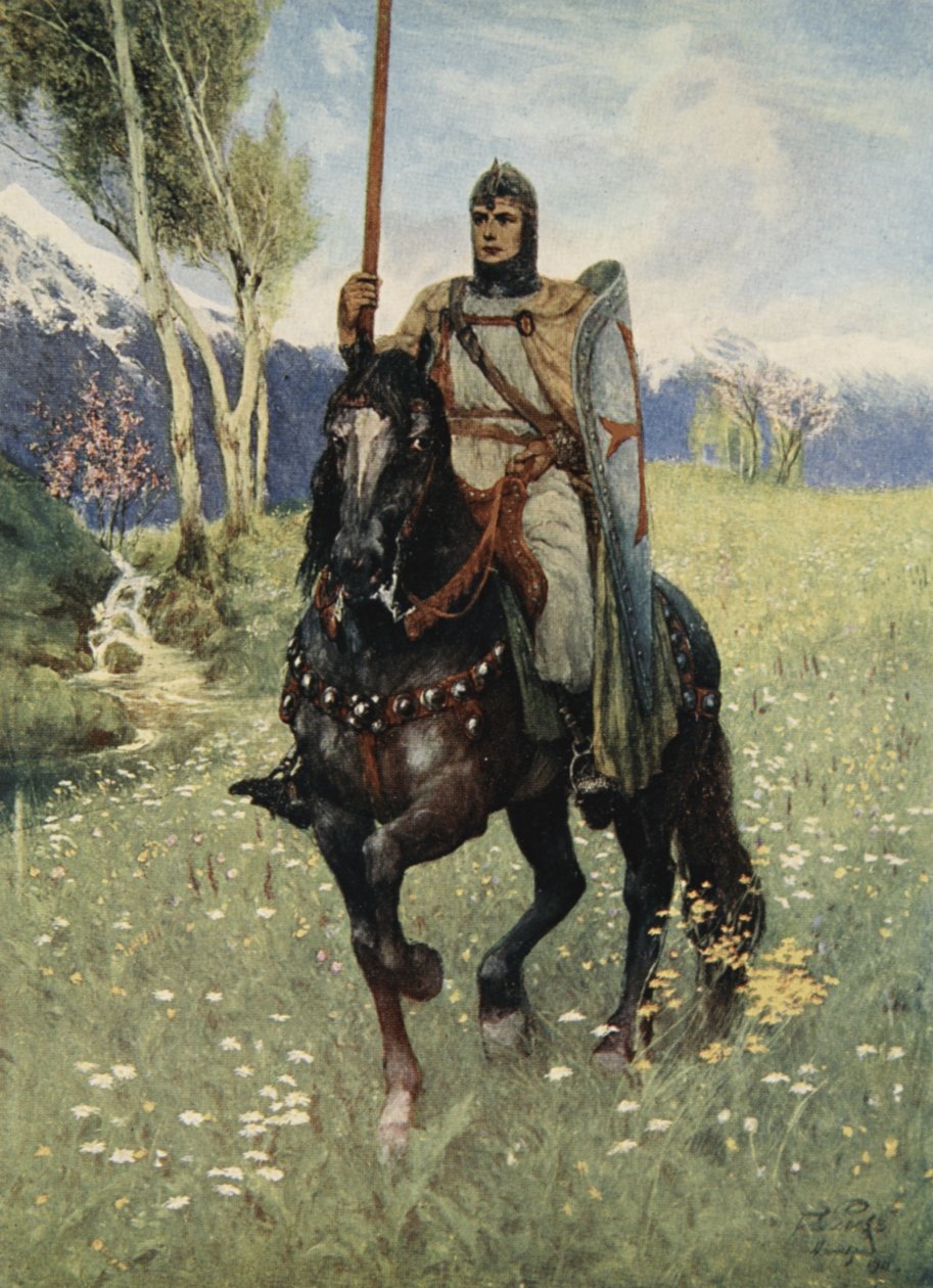 Dermed begynte Parsifal sin pilegrimsreise, fra 