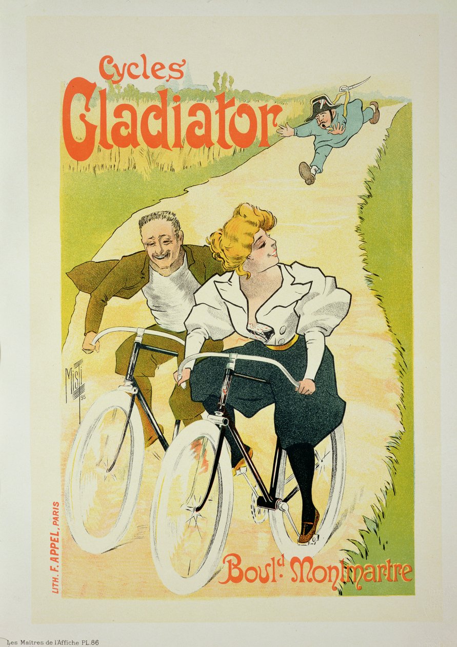 Reproduksjon av en plakat som annonserer 