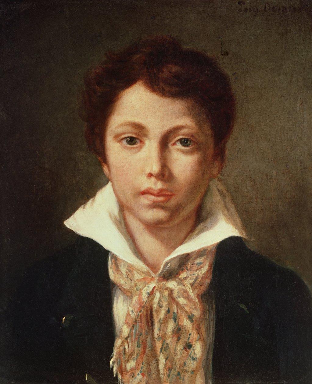 Charles de Verninac av Ferdinand Victor Eugene Delacroix