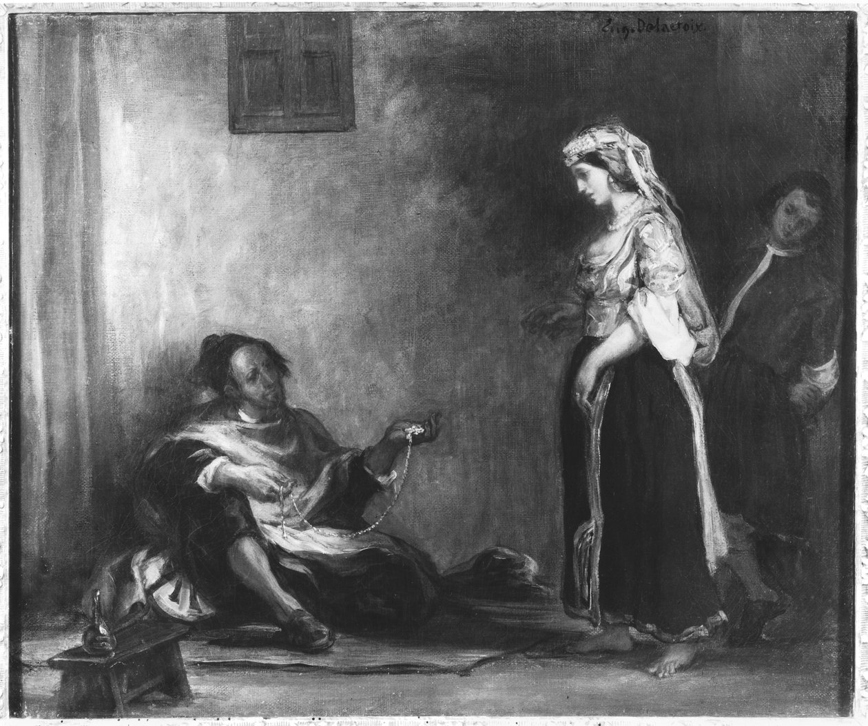 Den arabiske kjøpmannen av Ferdinand Victor Eugene Delacroix