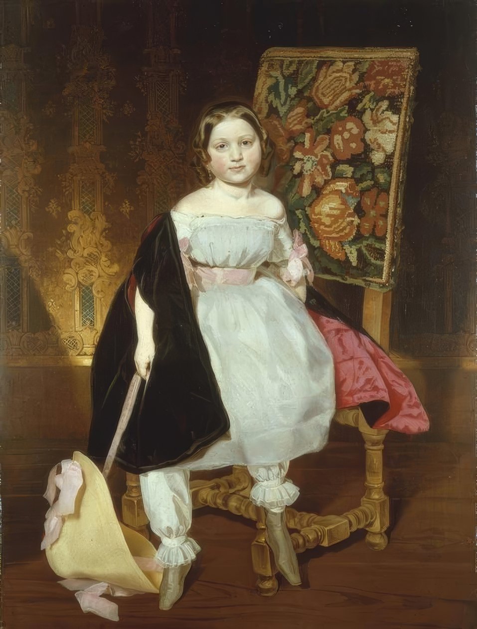Barneportrett av Louis Ferdinand von Rayski