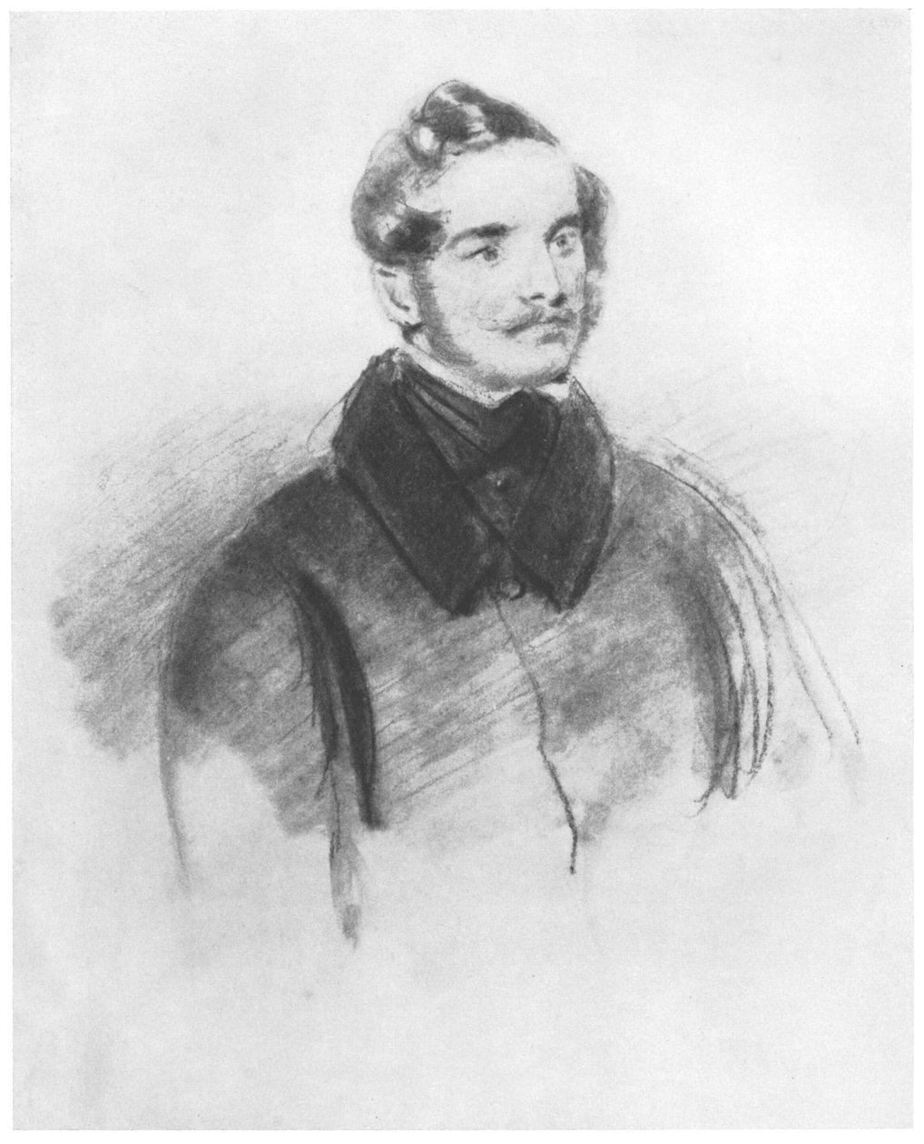 Studer for oljemaleriet Friedrich von Boxberg av Louis Ferdinand von Rayski