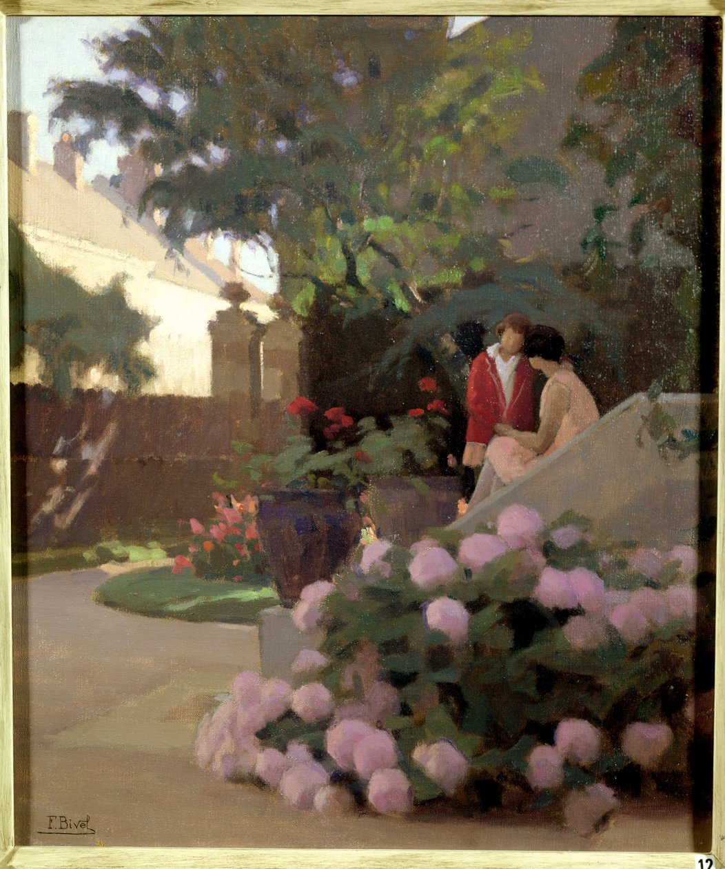 Et hjørne av hagen av Ferdinand Achille Lucien Bivel