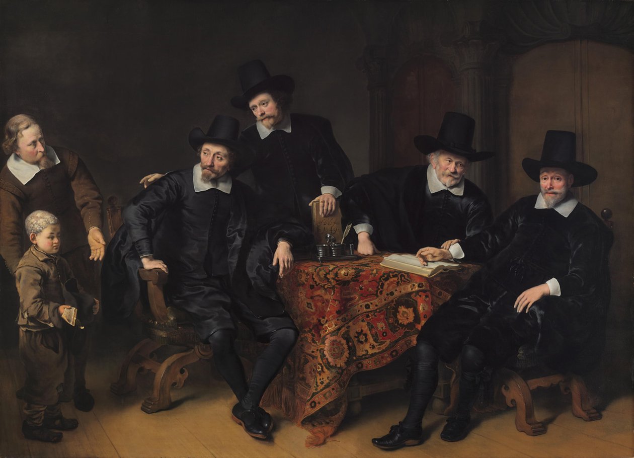 Forstanderne for spedalskhuset av Ferdinand Bol