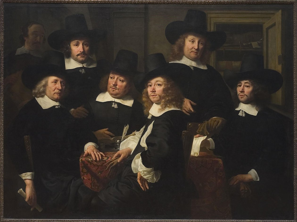 Forstanderne for Nieuwezijds Huiszittenhuis av Ferdinand Bol