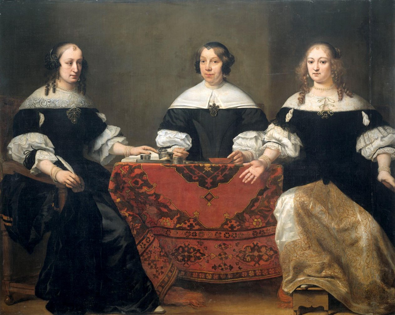 Forstanderinnene ved spedalskhjemmet av Ferdinand Bol