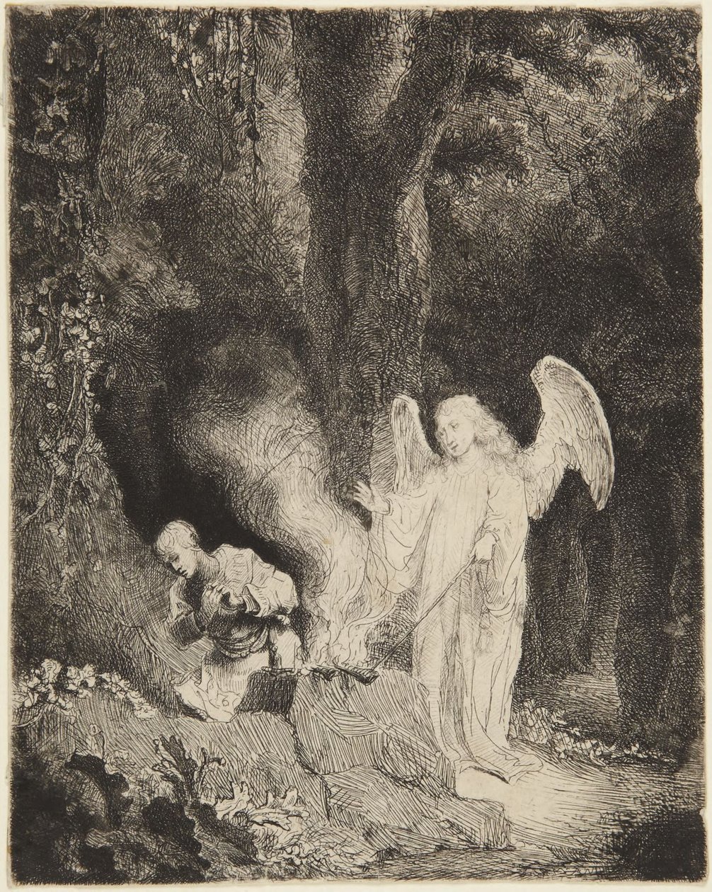 Gideons bønn av Ferdinand Bol