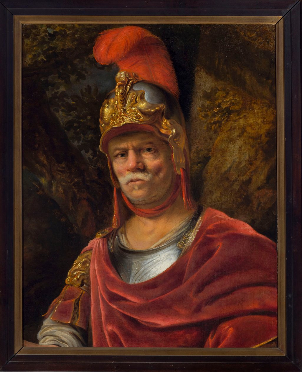 Mann med gyllen hjelm (Mars) av Ferdinand Bol