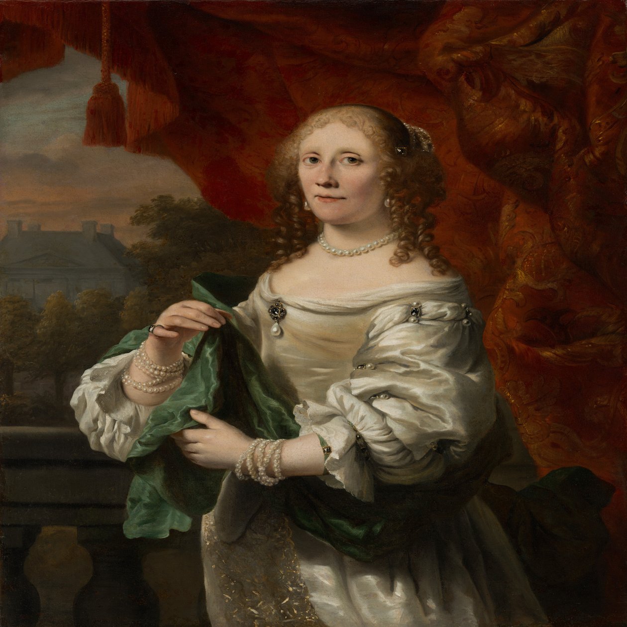 Portrett av en kvinne av Ferdinand Bol