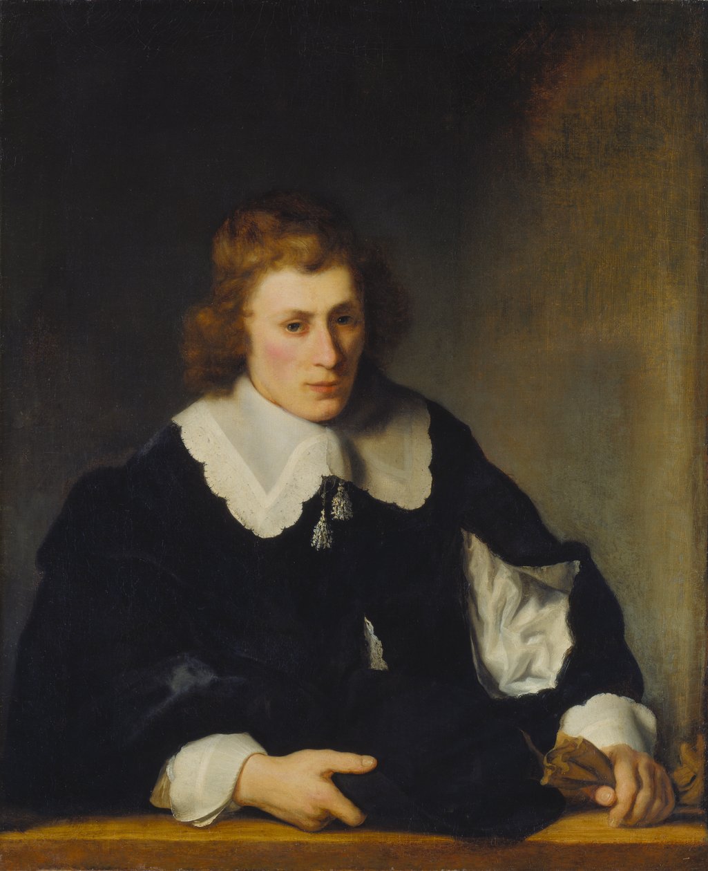 Portrett av en ung mann av Ferdinand Bol