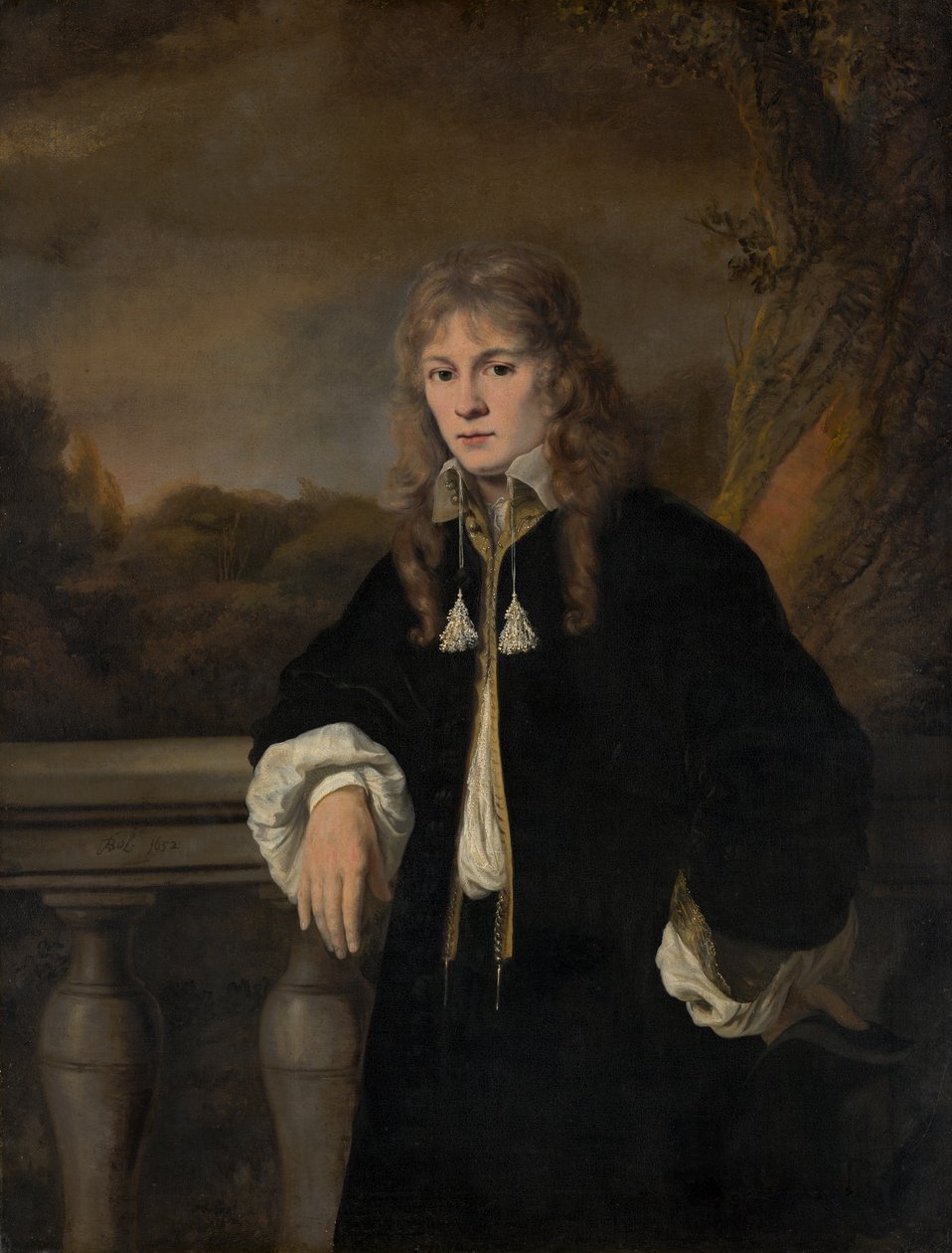 Portrett av en ung mann, antakelig Louis Trip Jr. (1638-1655) av Ferdinand Bol