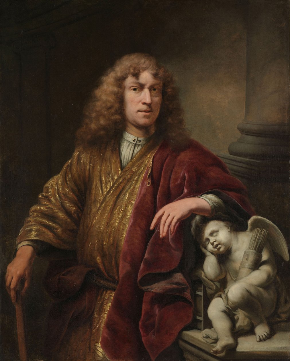 Selvportrett, ca. 1669 (olje på lerret) av Ferdinand Bol