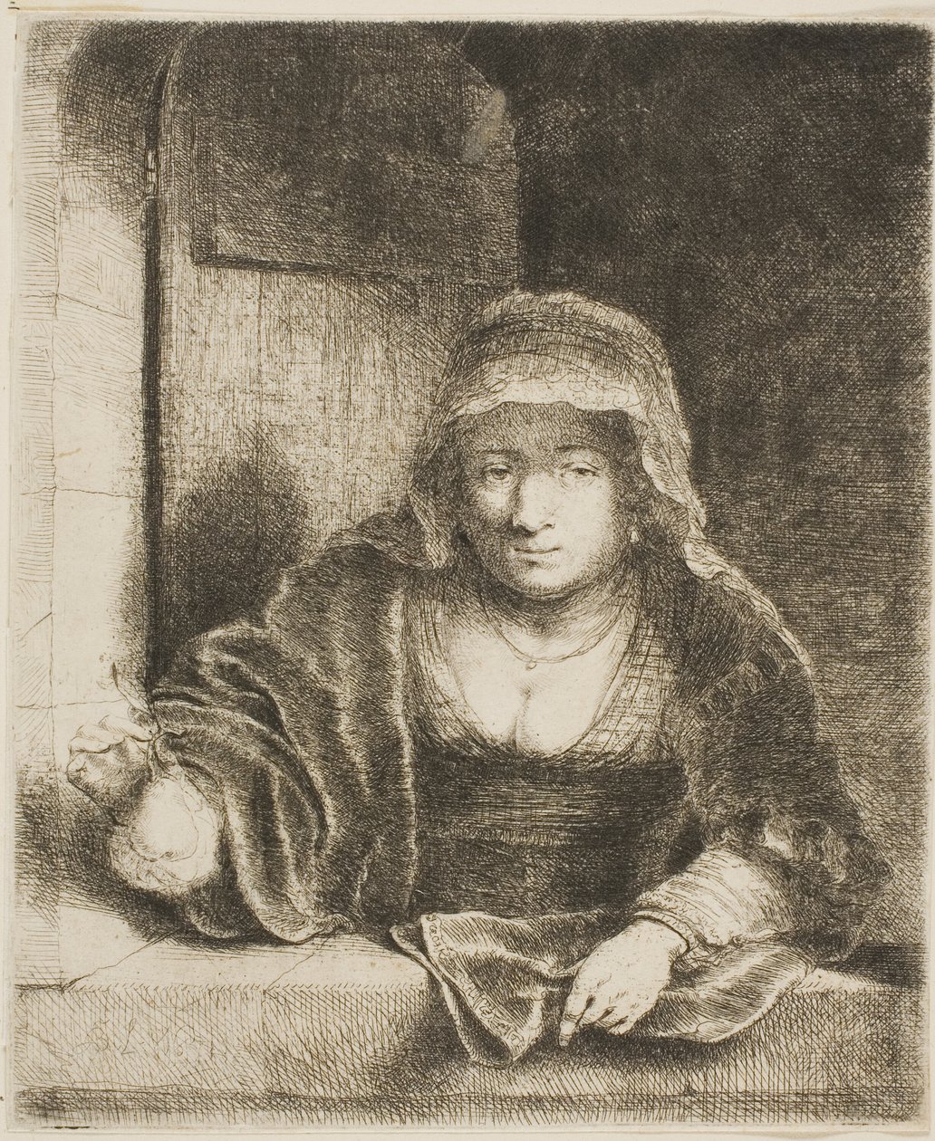 Kvinne med pæren av Ferdinand Bol