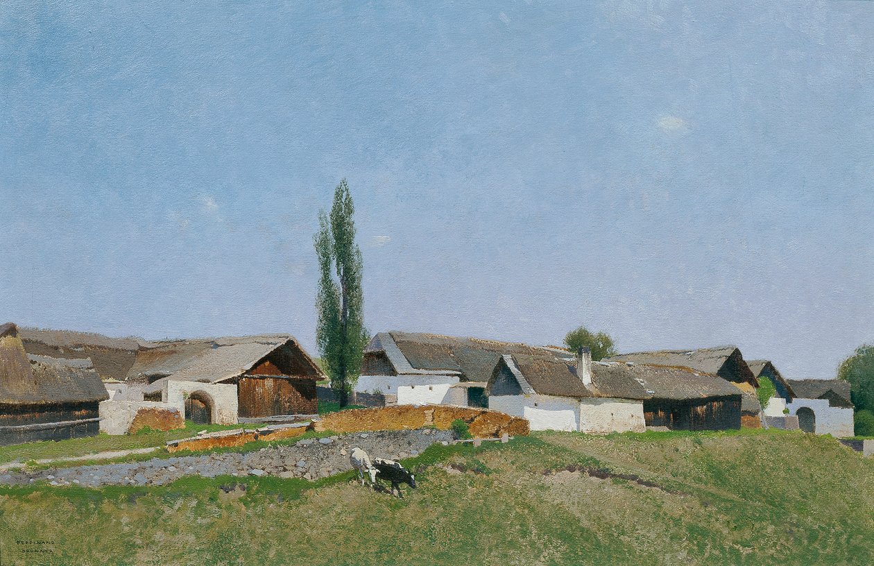 Fra Zwettler-området av Ferdinand Brunner