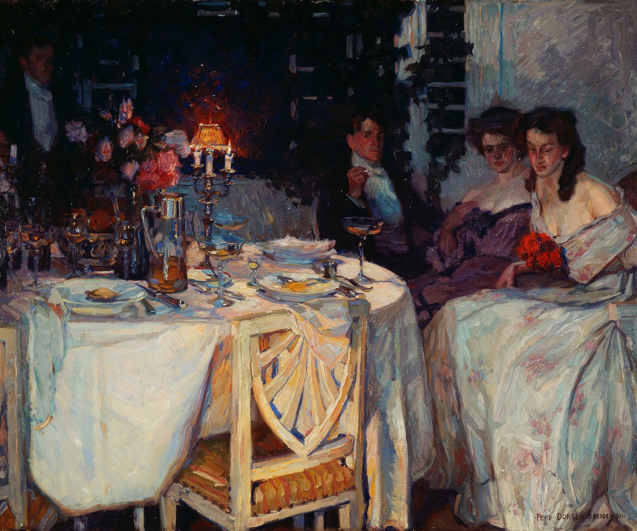 Sommerkveld; Sommerabend av Ferdinand Dorsch