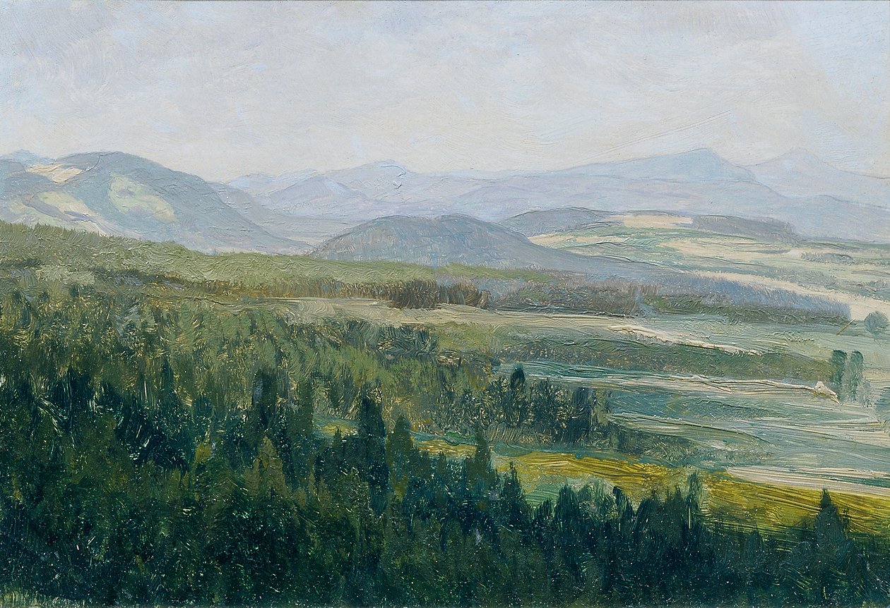 Bohemian Uplands (fra porteføljen "16 Views of Czech Landscapes 